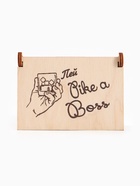 Коробка подарочная деревянная «Пей like a boss» 8.5×6×3.5 см - Фото 3