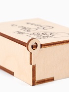 Коробка подарочная деревянная «Пей like a boss» 8.5×6×3.5 см - Фото 4