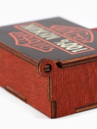 Коробка подарочная деревянная «100% мужик» 8.5×6×3.5 см - Фото 4