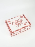 Коробка сборная «Новый год», белый, 27 х 21 х 9 см - фото 119018569 Коробка сборная «Новый год», белый, 27 х 21 х 9 см - фото 119018569