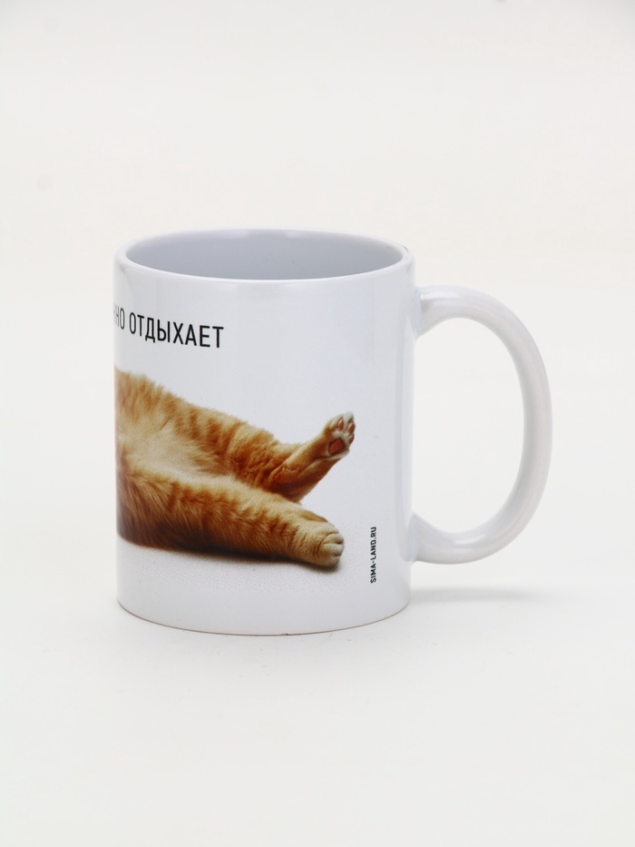 Кружка керамическая «Абонент отдыхает», 320 мл