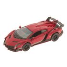 Машина металлическая Lamborghini Veneno, инерция, масштаб 1:36, МИКС - Фото 1