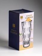 Ваза «Лойсли», 24×11.5 см, стекло, чёрная - фото 59417266