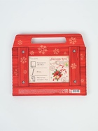Подарочный набор новогодний в портфеле «Волшебная посылка», ежедневник А5, магнитные закладки и ручка - фото 119551270