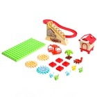 УЦЕНКА Конструктор развивающий с шестерёнками «Дино Мир», 33 детали 10953899