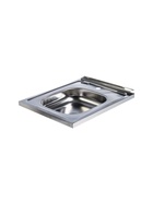 УЦЕНКА Мойка кухонная «Владикс», накладная, без сифона, 50×60 см, нержавеющая сталь 0.4 мм - Фото 3