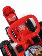 УЦЕНКА Снегокат «Тимка спорт 6» с граффити, с родительской ручкой, со спинкой, красный, ТС6/GR Nika - Фото 7