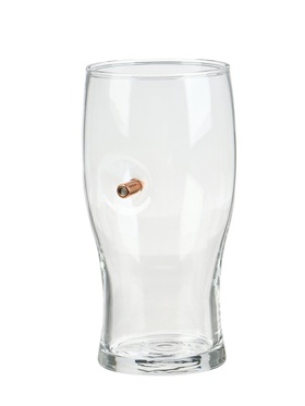 Бокал для пива с пулей «Непробиваемый», 500 мл