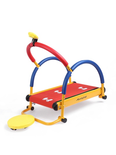 УЦЕНКА Беговая дорожка детская ONLYTOP + диск здоровья