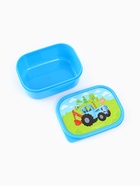 Ланч-бокс прямоугольный, 500 мл, Синий трактор - фото 60979214