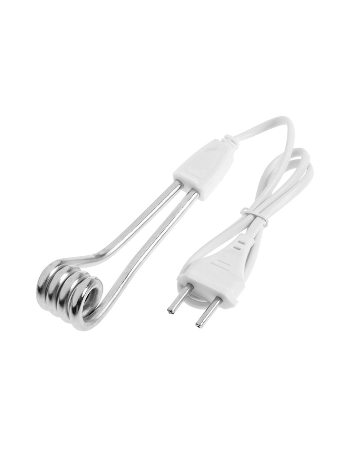 Электрокипятильник LEK 01, 500 Вт, спираль кольцо, 11х3 см, 220 В, белый - фото 809292650