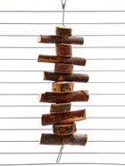 Игрушка для птиц и грызунов «Лесенка вверх 2» из дерева, 21×5 см - фото 809292665 Игрушка для птиц и грызунов «Лесенка вверх 2» из дерева, 21×5 см - фото 809292665