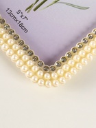 Фоторамка для фото 13×18 см «Белый жемчуг с орхидеей», пластик, закругленные углы - Фото 3