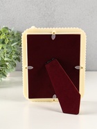 Фоторамка для фото 13×18 см «Белый жемчуг с орхидеей», пластик, закругленные углы - Фото 4