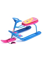 УЦЕНКА Снегокат «Тимка спорт 1+», розовый, синий, ТС1+/РГ Nika Kids - Фото 1