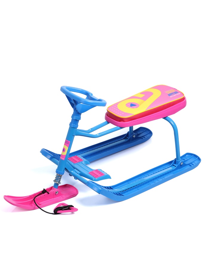 УЦЕНКА Снегокат «Тимка спорт 1+», розовый, синий, ТС1+/РГ Nika Kids - Фото 1