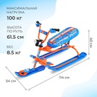 УЦЕНКА Снегокат Snowdrive с гонщиком, СНД3/Г Nika Kids - Фото 2