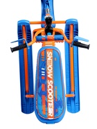 УЦЕНКА Снегокат Snowdrive с гонщиком, синий, оранжевый, СНД3/Г Nika Kids - Фото 18