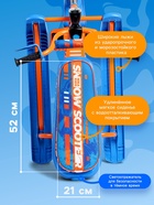 УЦЕНКА Снегокат Snowdrive с гонщиком, синий, оранжевый, СНД3/Г Nika Kids - Фото 3