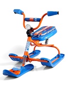 УЦЕНКА Снегокат Snowdrive с гонщиком, синий, оранжевый, СНД3/Г Nika Kids - Фото 6