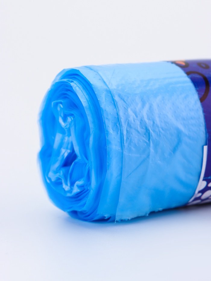 Мешки для мусора 120 л ПНД, 20 мкм, 10 шт в рул, цвет черный