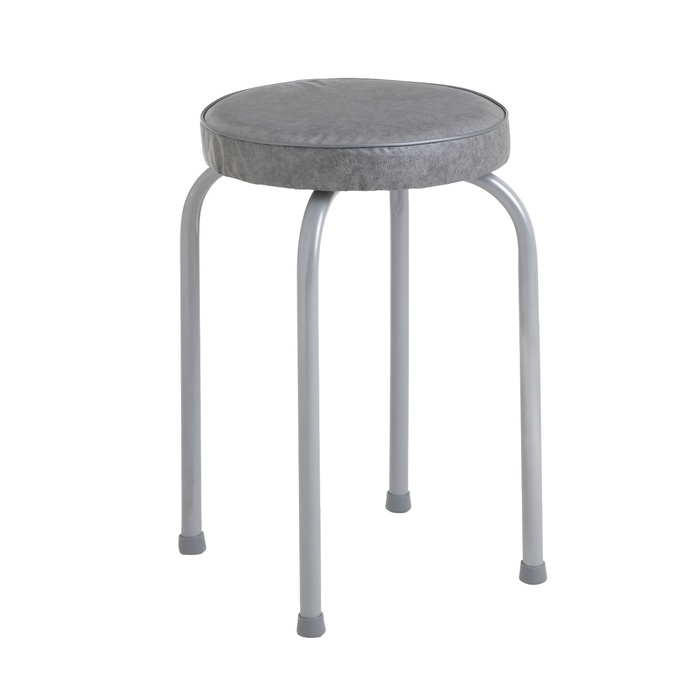 УЦЕНКА Табурет «Булат» серый - Фото 1