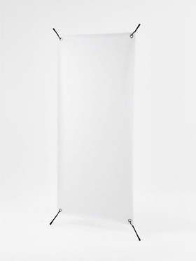 Стойка - стенд рекламная «Паук», для баннера 80×180 см, чёрная