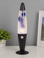 Светильник «Ракета», 1×30 Вт, Е14-R=39, с диммером, 10.5×10.5×40 см, (воск) чёрная - фото 60063993