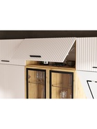 Кухонный гарнитур в потолок «Бьянка», 2600 мм, цвет кашемир/дуб крафт/дуб вотан 10933671