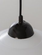 Светильник подвесной "Хоста" 1122/1, 1х15Вт, Е27, белый/черный 29х29х13(74) см - фото 809306226