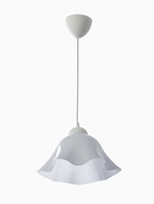 Светильник подвесной "Ирис" 2814/1, 1х15Вт, Е27, белый 28х28х14(85) см - фото 809306240