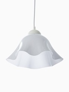 Светильник подвесной "Ирис" 2814/1, 1х15Вт, Е27, белый 28х28х14(85) см - фото 809306241