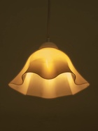 Светильник подвесной "Ирис" 2814/1, 1х15Вт, Е27, белый 28х28х14(85) см - фото 809306243