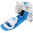 УЦЕНКА Снегокат «Тимка спорт 6», со спинкой, с родительской ручкой, белый, голубой, ТС6/БТ Nika - Фото 9