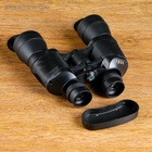 УЦЕНКА Бинокль 7×50 «Заповедник», линзы рубин, с выемками на вставках, чёрный - Фото 3