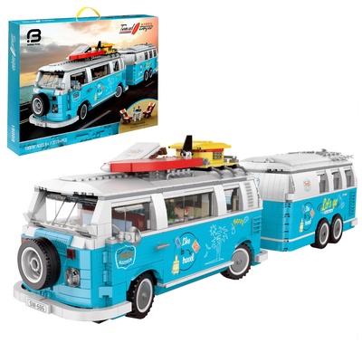 УЦЕНКА Конструктор «Минивен с фургоном», 2775 деталей