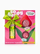 Подарочный набор косметический So Happy клубника мания, 370 г - Фото 7