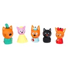 УЦЕНКА Набор для купания «Три Кота. Пальчиковый театр» 5 шт. LX-FT1804-в01 - Фото 2