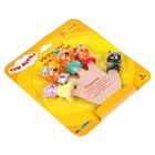 УЦЕНКА Набор для купания «Три Кота. Пальчиковый театр» 5 шт. LX-FT1804-в01 - Фото 4