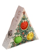 УЦЕНКА Подарочный набор развивающих тактильных мячиков «Рождественская ёлочка», 3 шт., Mum&Baby 105 - Фото 7