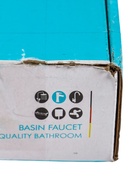 УЦЕНКА Смеситель для раковины ZEIN Z3692, однорычажный, высота излива 9 см, хром - Фото 7