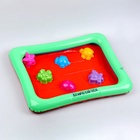 УЦЕНКА Космический песок Песочница+Формочки Зеленый 1 кг(коробка набор) КП03З10Н - Фото 4