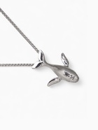 УЦЕНКА Кулон «Кит», цвет чернёное серебро, 70 см 10954259