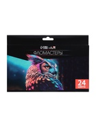 УЦЕНКА Фломастеры 24 цветов в картонной коробке TOP Calligrata 10954268