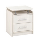 УЦЕНКА Тумба прикроватная Милан, 600×500×410 Ясень Анкор светлый - Фото 1