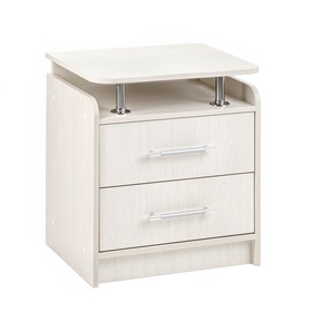 УЦЕНКА Тумба прикроватная Милан, 600×500×410 Ясень Анкор светлый 10954374