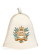 Шапка для бани и сауны «Царская», шерсть 50%, полиэфир 50%, набор 2 шт. - фото 809306399