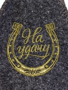 Набор для бани и сауны «На удачу», шерсть 50%, полиэфир 50%, 2 предмета: шапка, коврик - фото 809306417