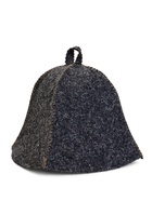 Набор для бани и сауны «На удачу», шерсть 50%, полиэфир 50%, 2 предмета: шапка, коврик - фото 809306418