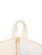 Шапка для бани и сауны «Жена царя», шерсть 50%, полиэфир 50%, белая - фото 59848295